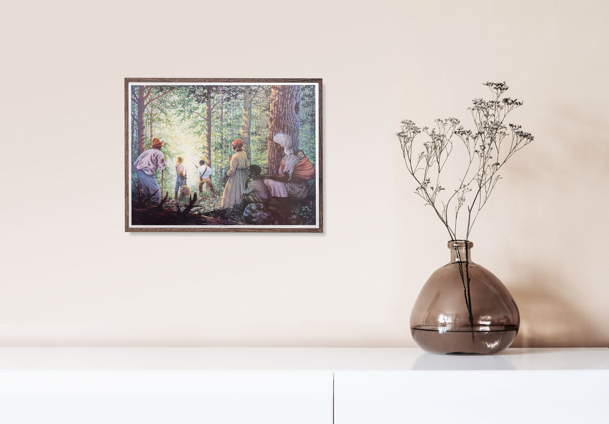 Cautious Advance by Janice Hues Art Print, photo 3