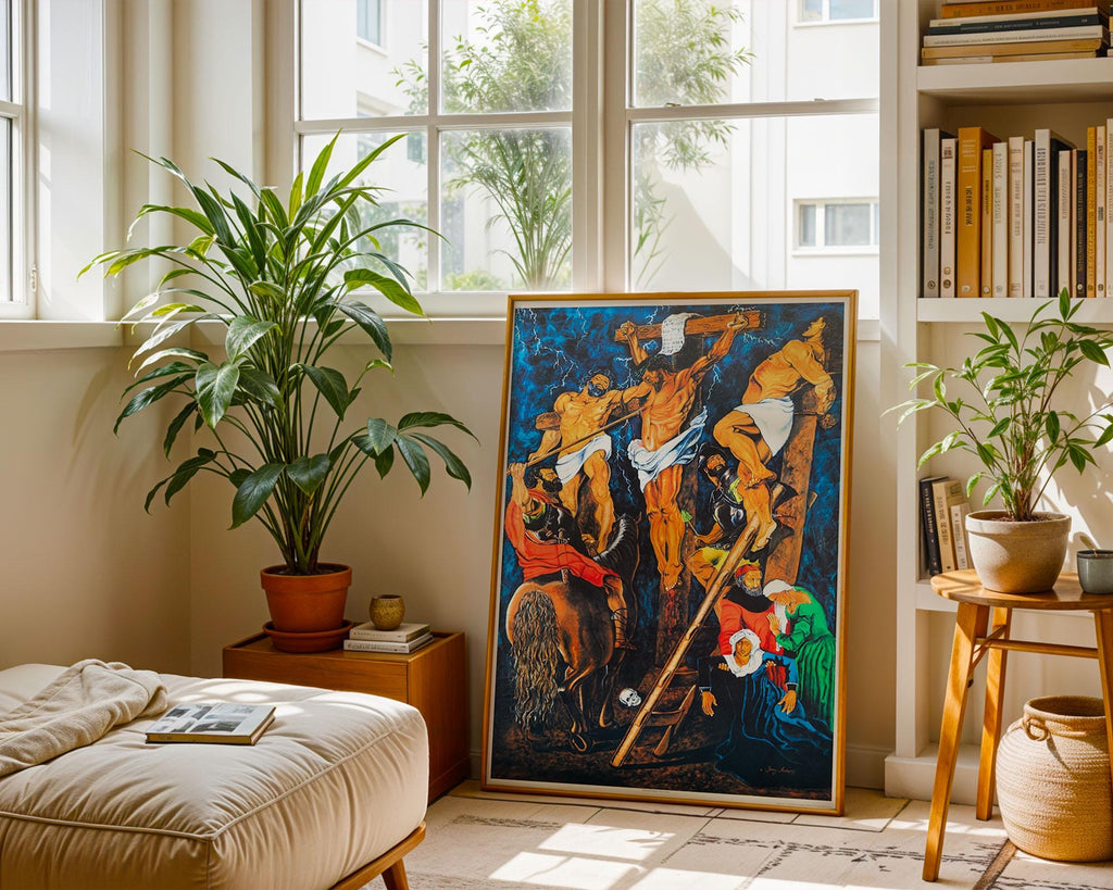 Descent From the Cross by Tracy Andrews Art Print, photo 3