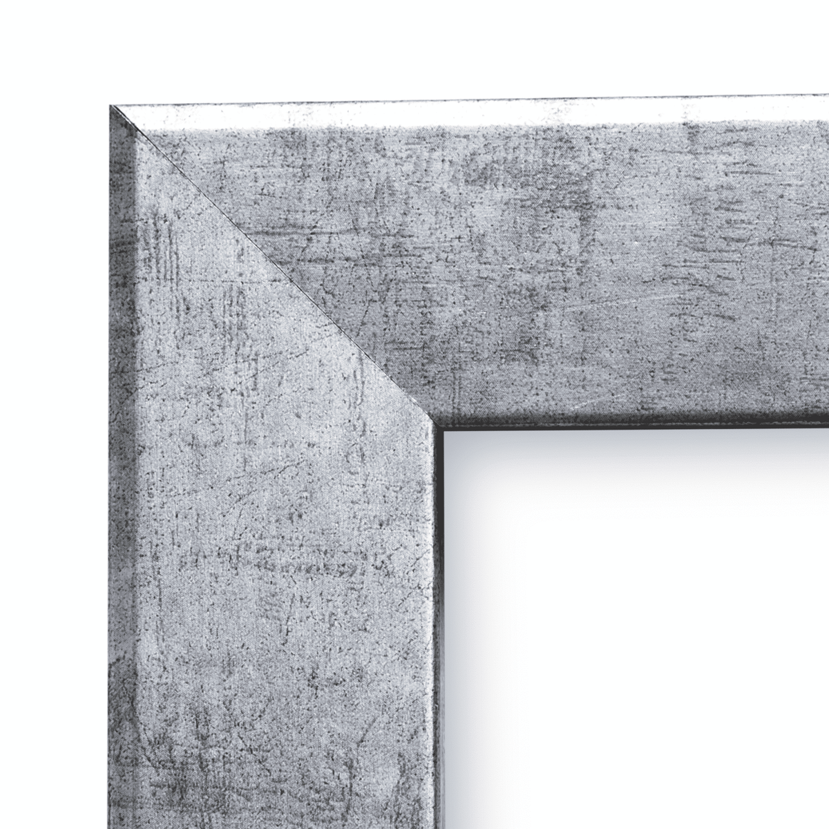 Antique Silver 1" Flat Picture Frame, photo 2