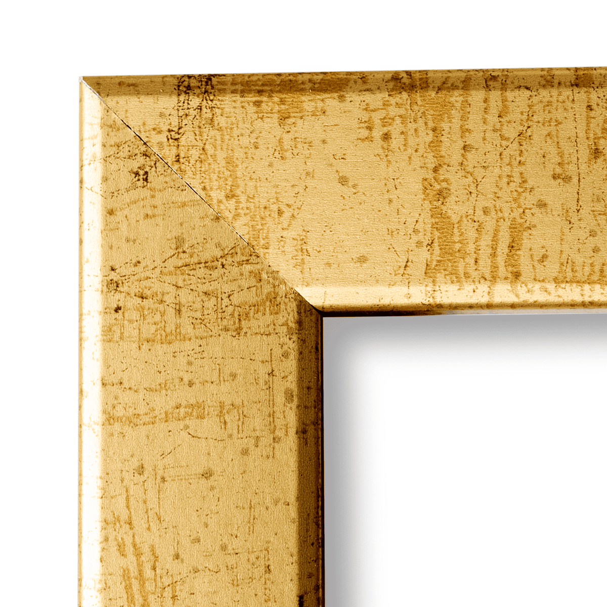 Antique Gold 1" Flat Picture Frame, photo 2