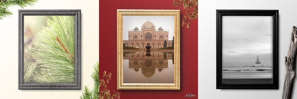 Antique Gold .75" Solid Wood Picture Frame, photo 5