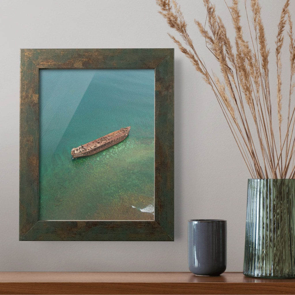 Tarnished Bronze 1" Flat Picture Frame, photo 3