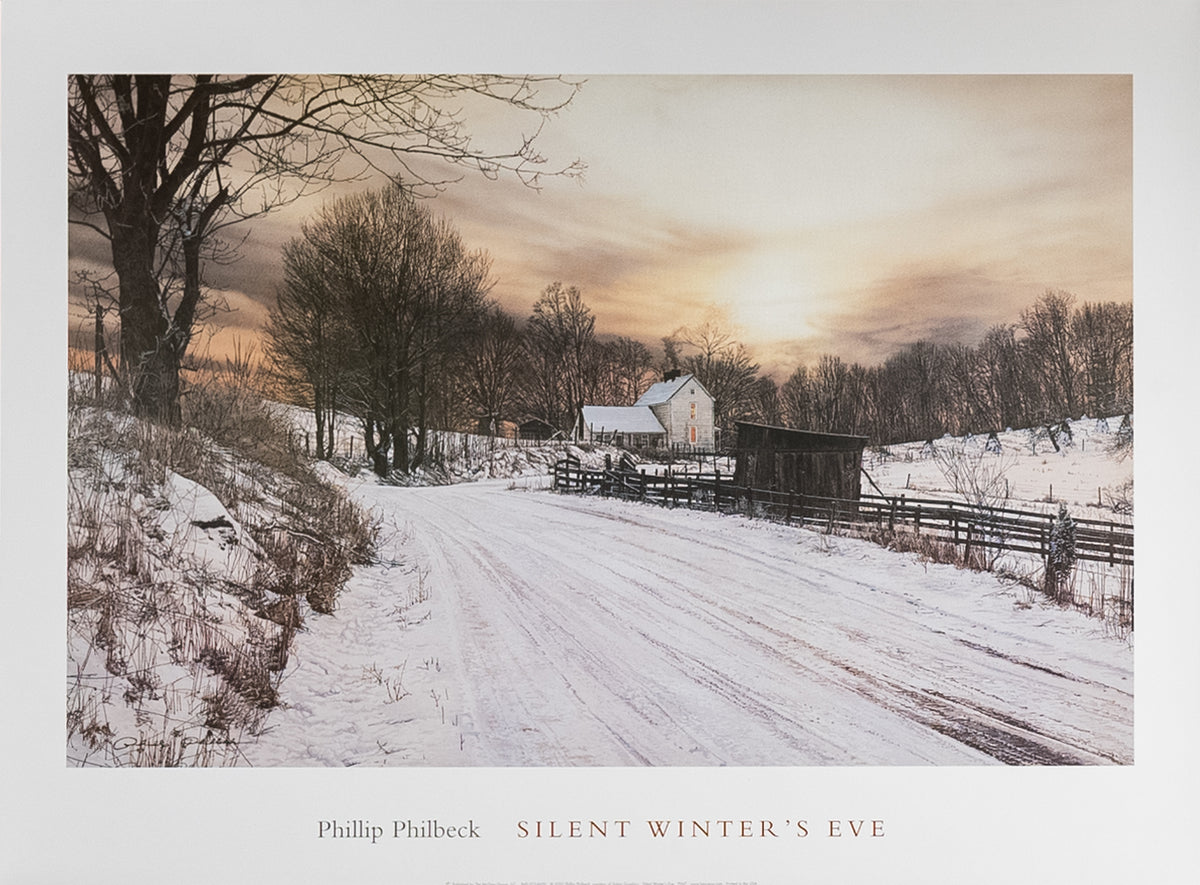 Silent Winter's Eve art print