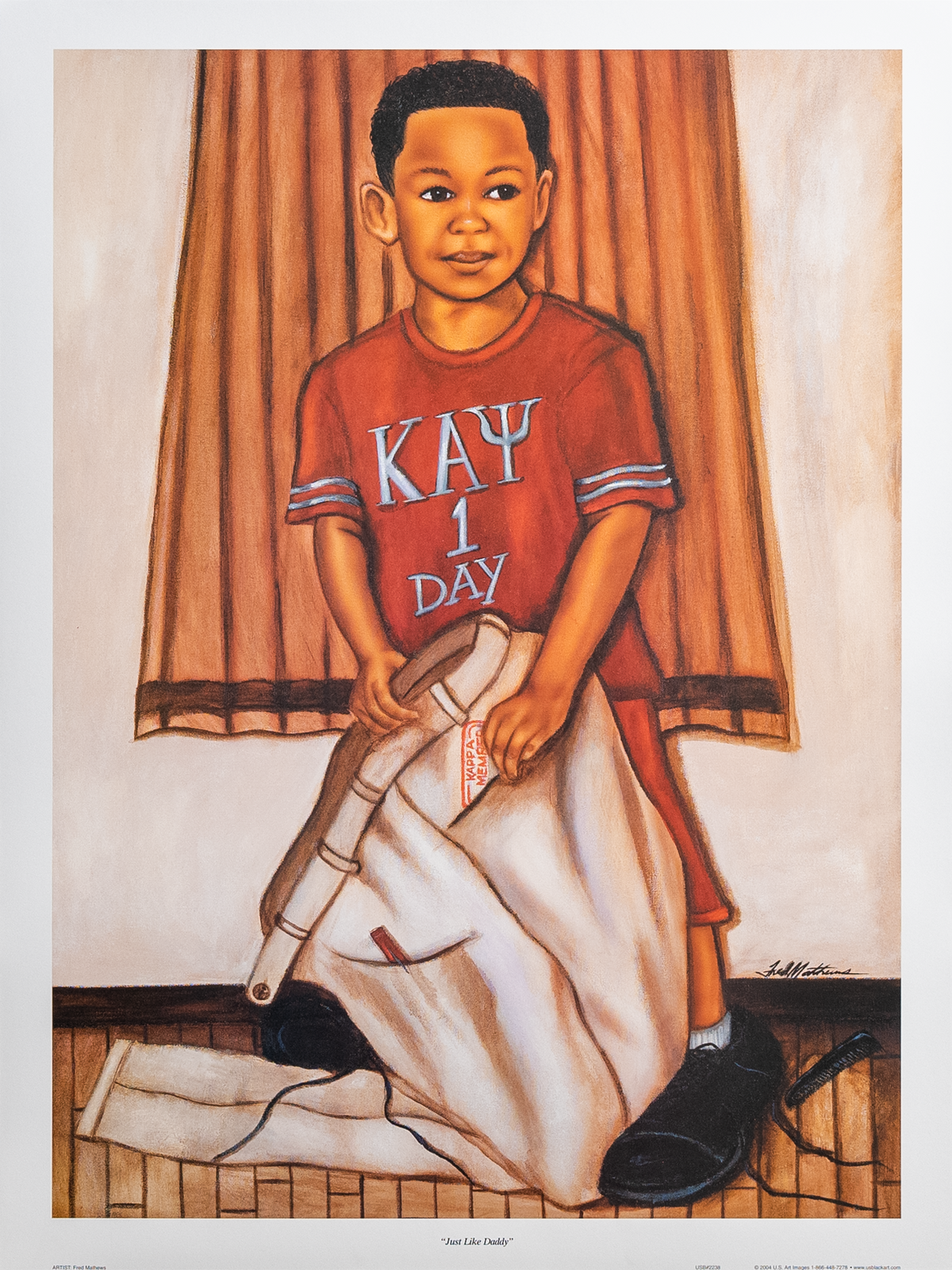 Just Like My Daddy [Kappa] art print