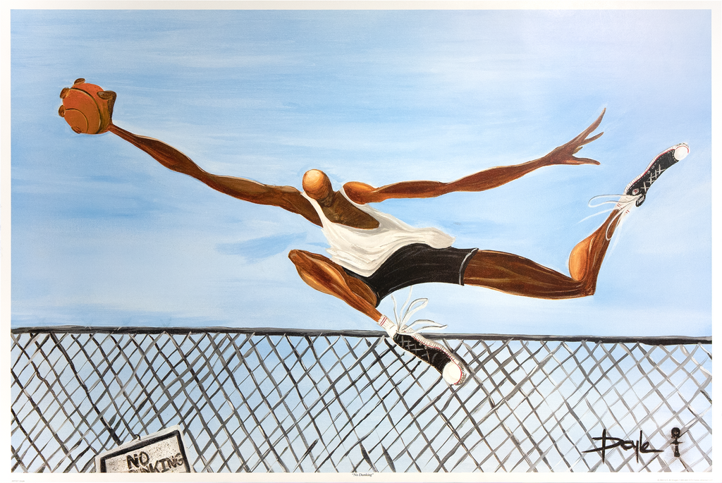 No Dunking art print