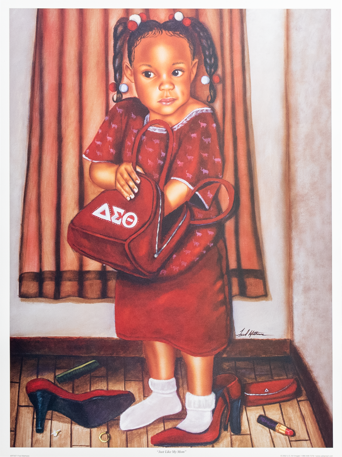 Just Like my Mom [Delta] art print