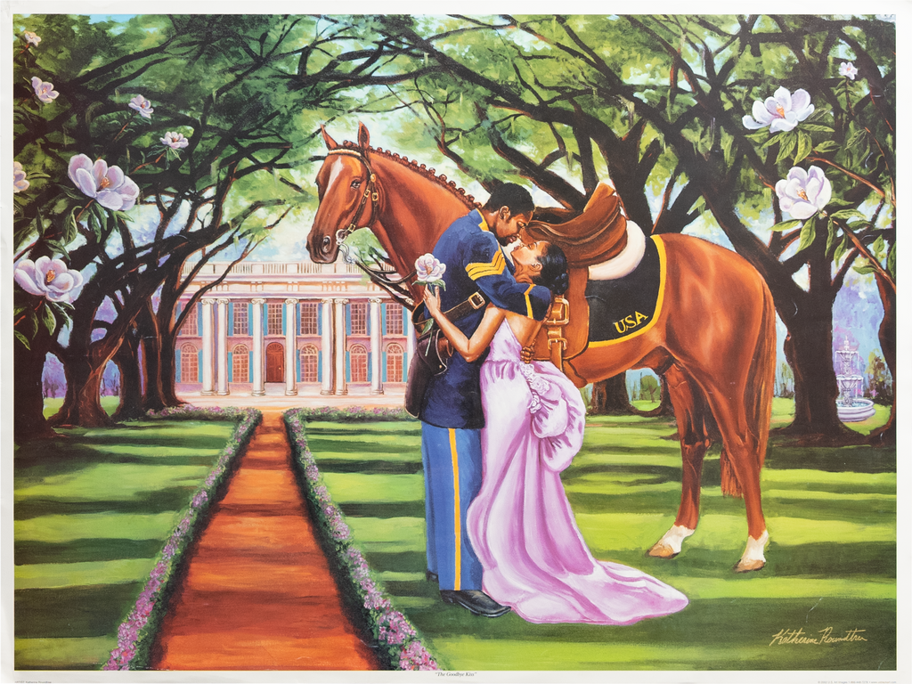 The Goodbye Kiss art print