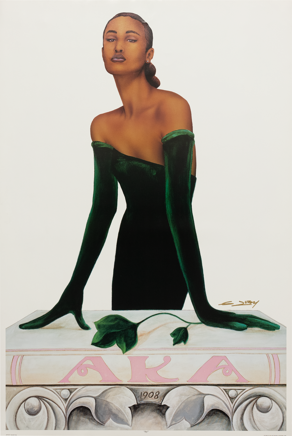 Ivy art print