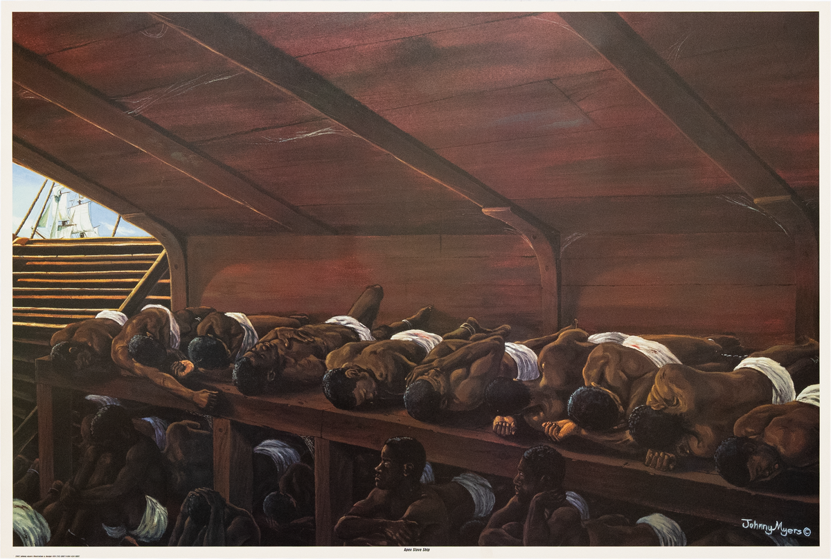 Apex Slave Ship art print