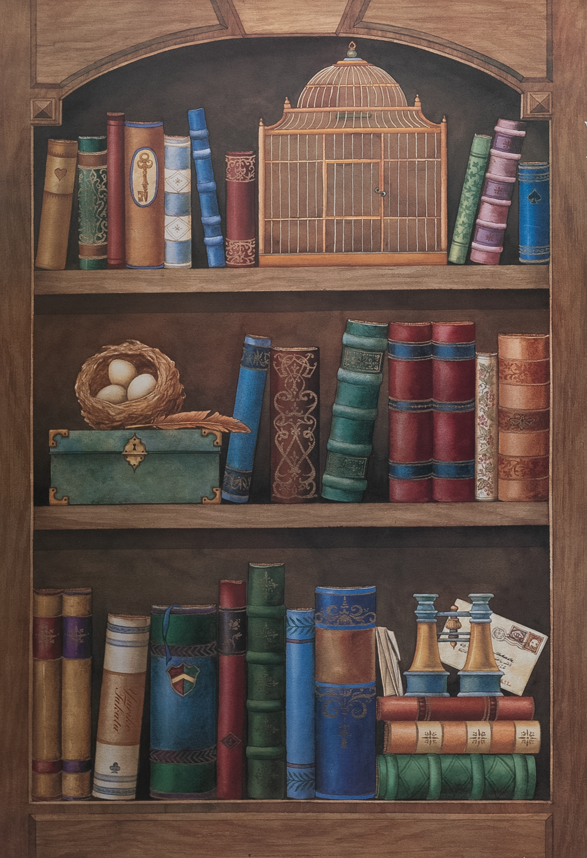 Literature II art print