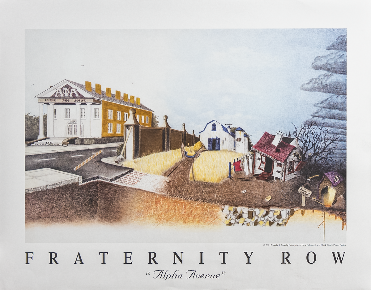 Alpha Avenue art print