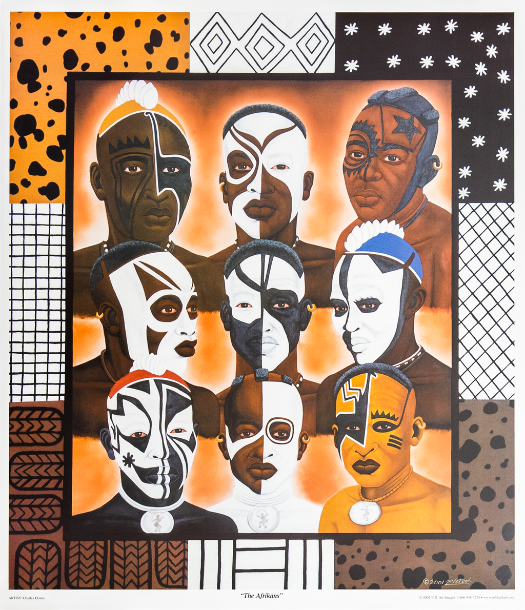 The Afrikans art print