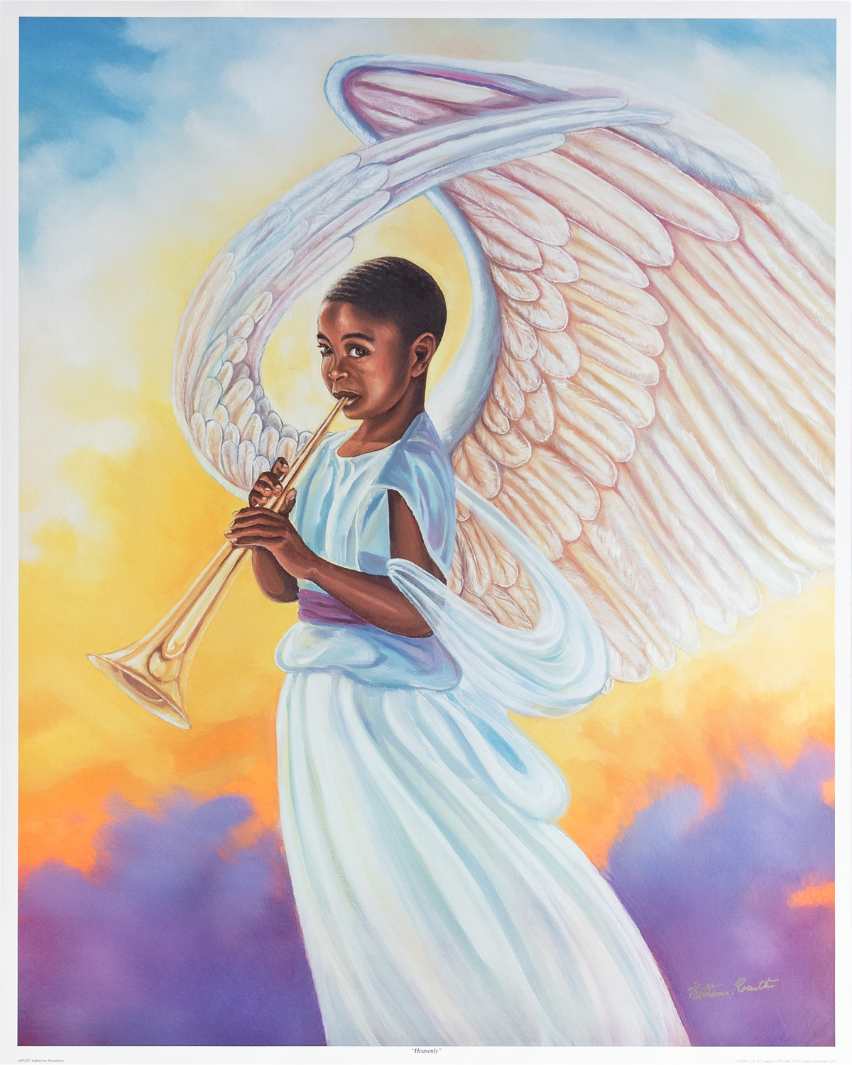 Heavenly art print
