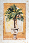 Monkey in Palms II art print