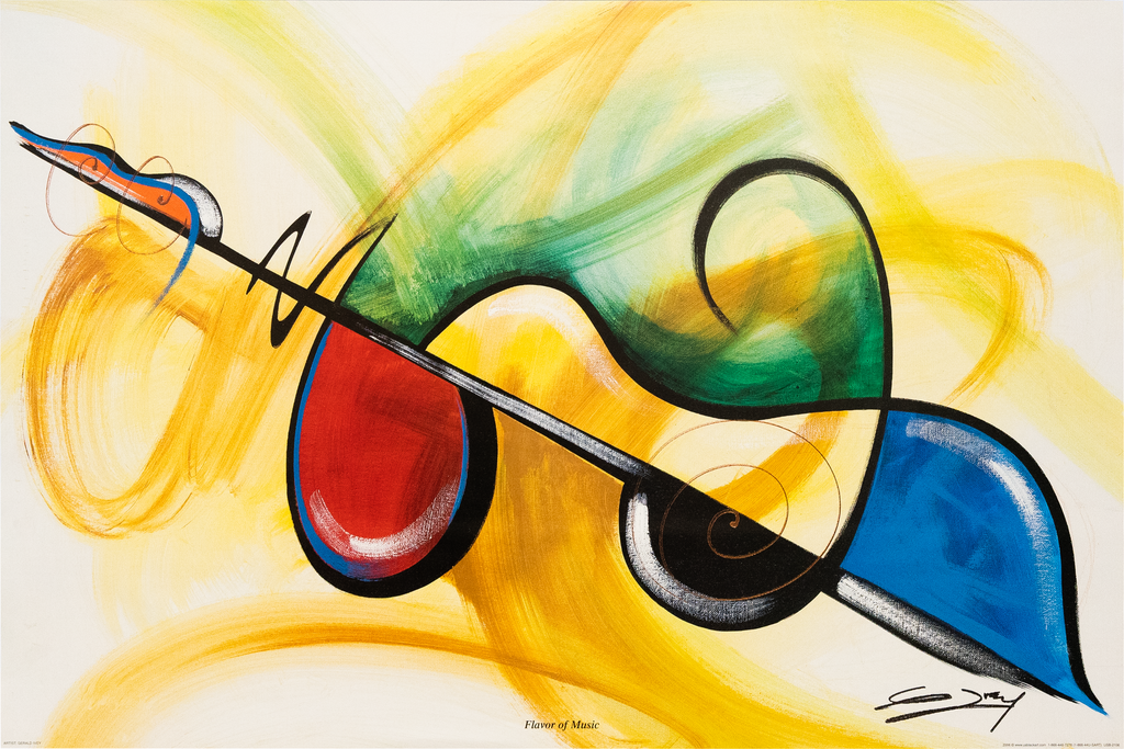 Flavor of Music art print
