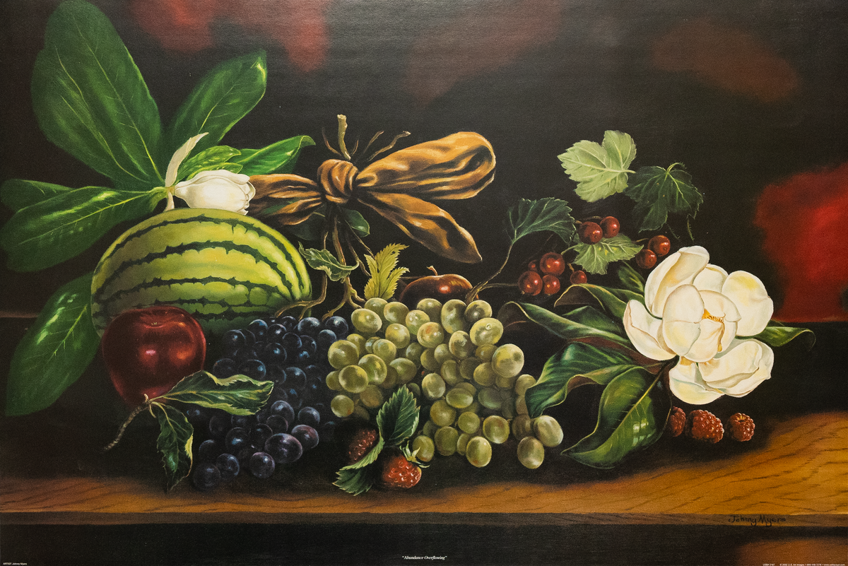 Abundance Overflowing art print