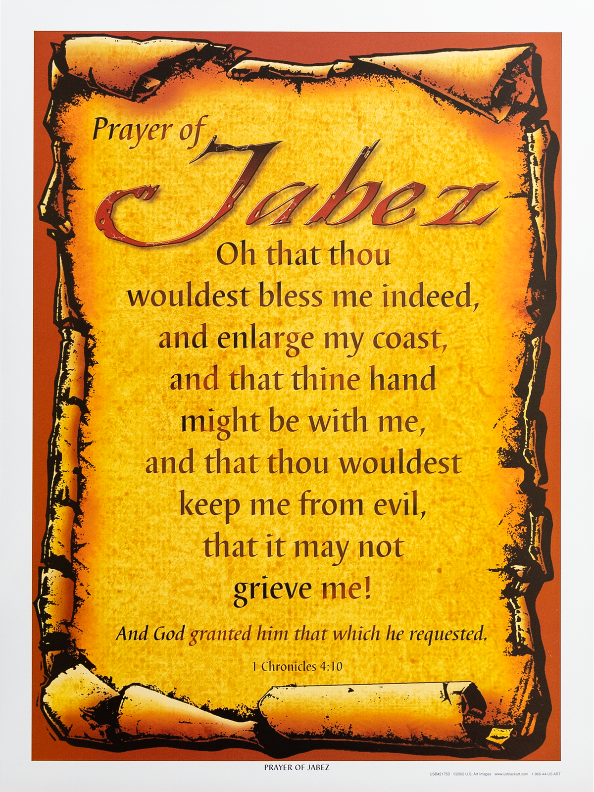 Prayer of Jabez art print
