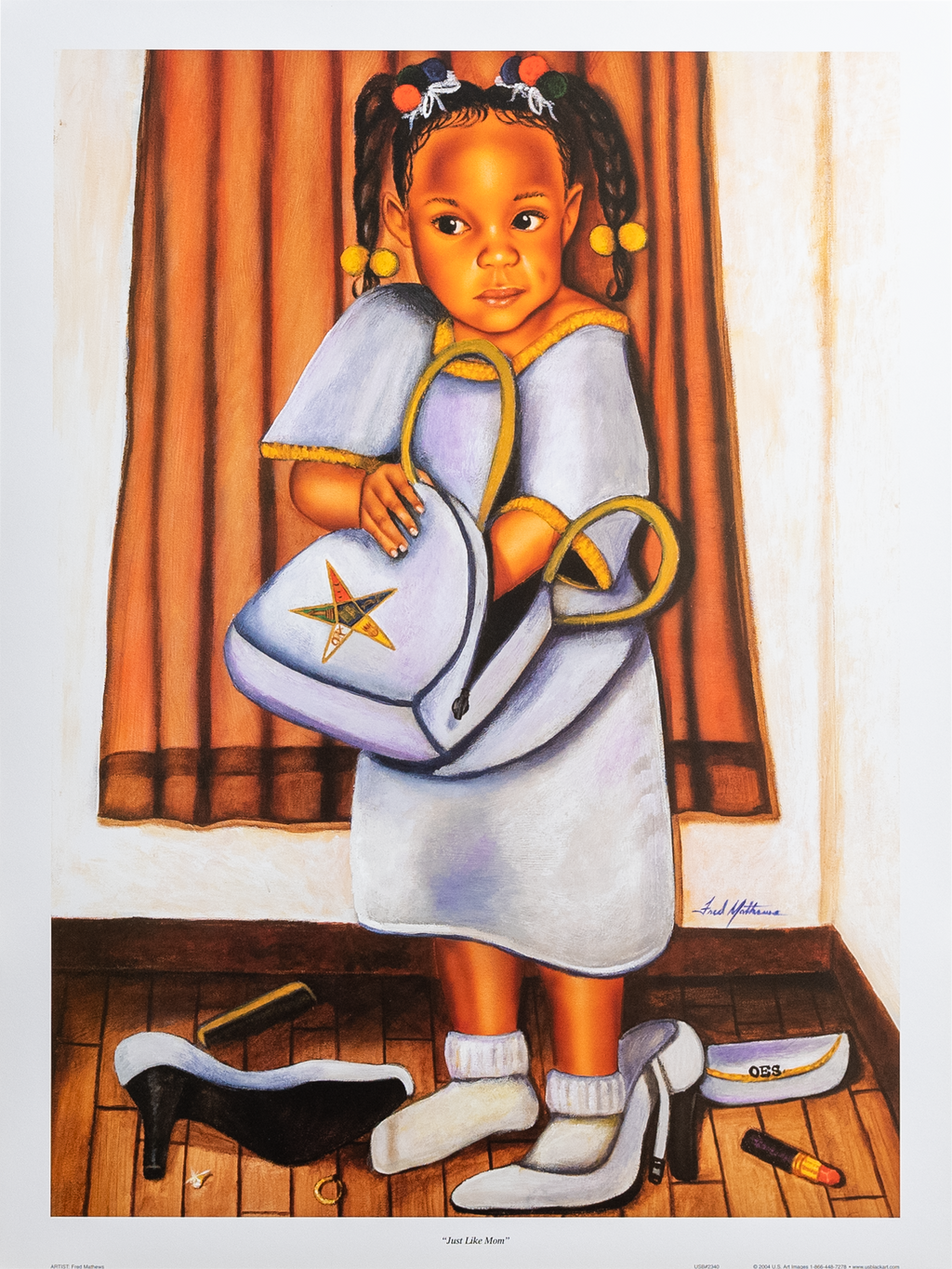 Just Like my Mom [OES] art print
