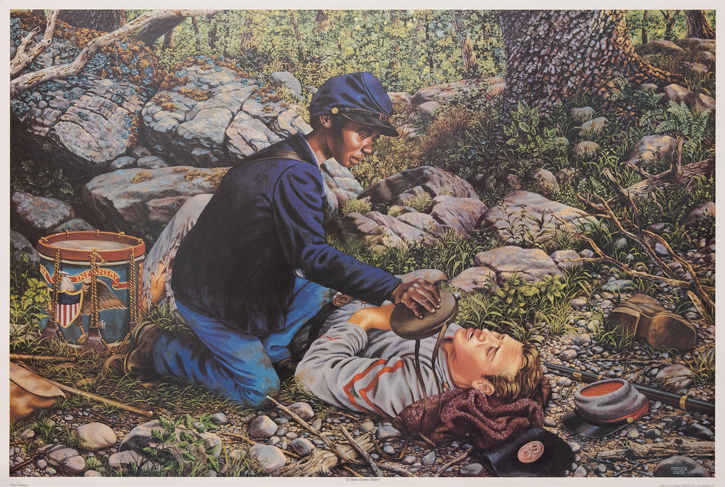 If Thine Enemy Thirst art print
