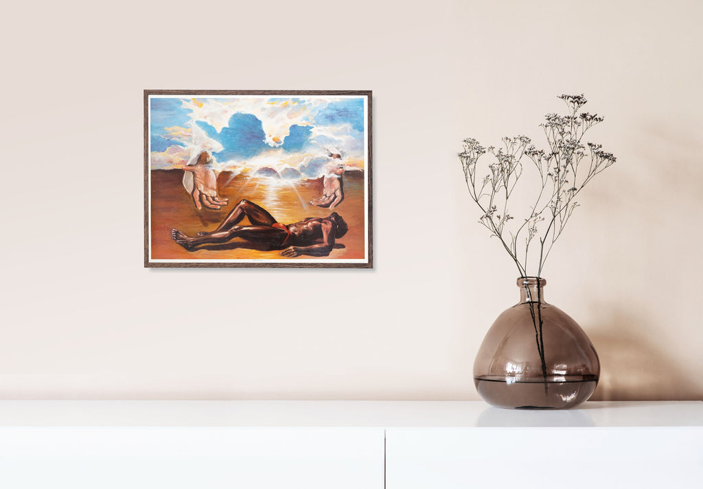 Help From Above by Katherine Roundtree Art Print, photo 3