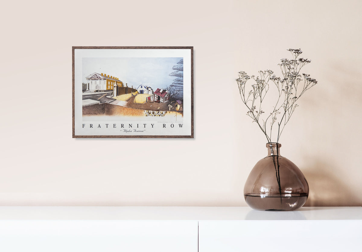 Alpha Avenue by Moody Art Print, photo 3
