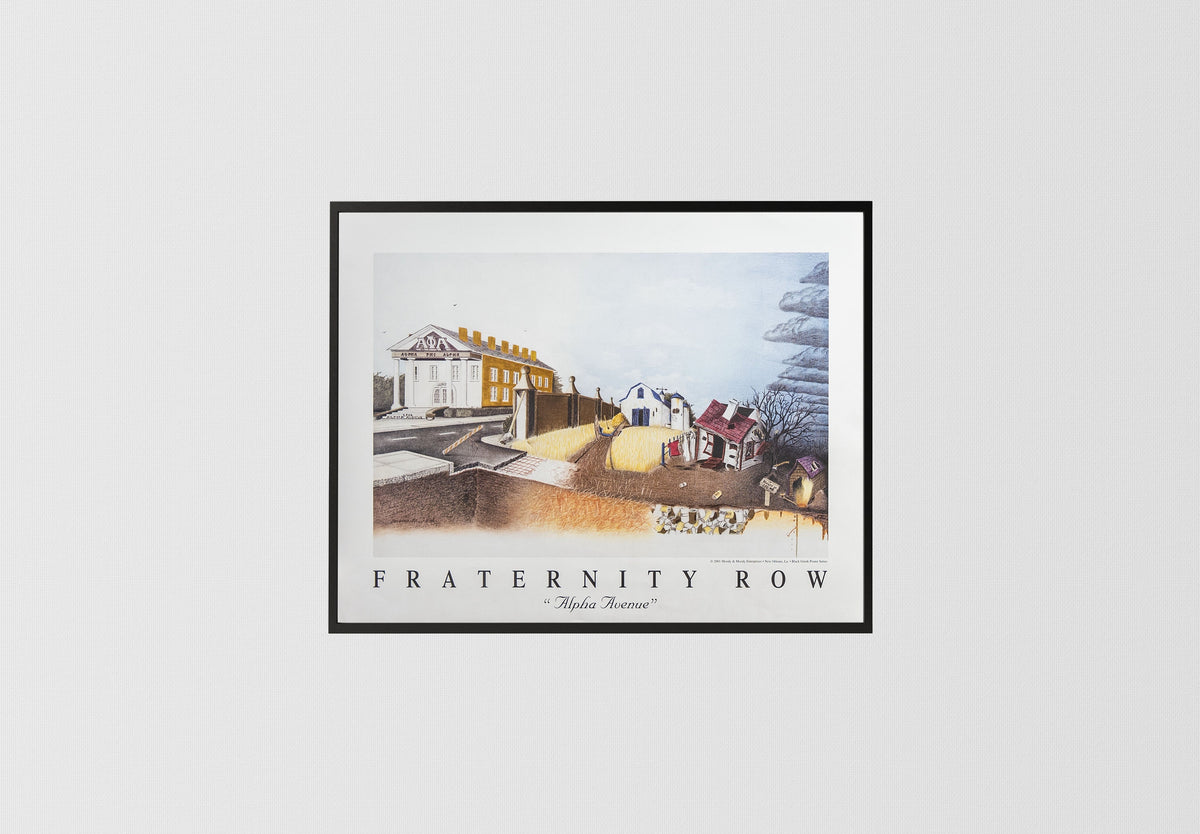 Alpha Avenue by Moody Art Print, photo 2