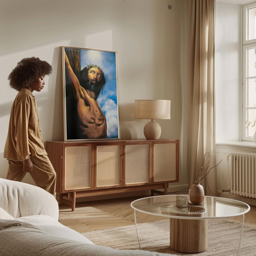 Forgive Them Father by Alix Beaujour Art Print, photo 4