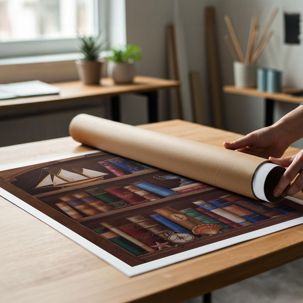 Literature I by Takata Art Print, photo 4