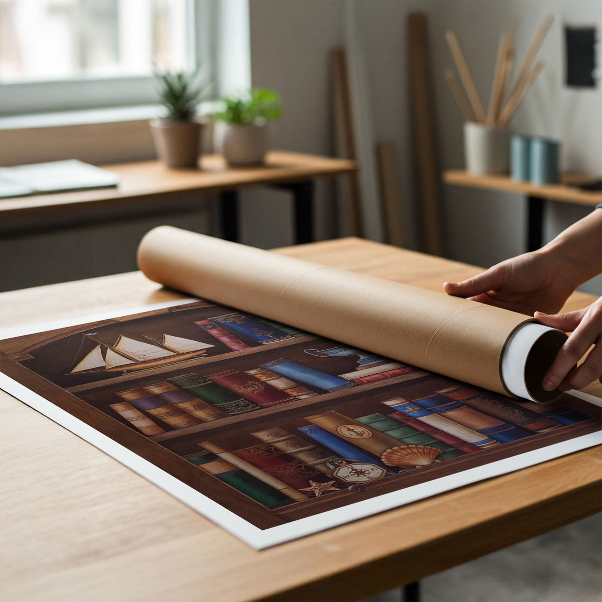 Literature I by Takata Art Print, photo 4