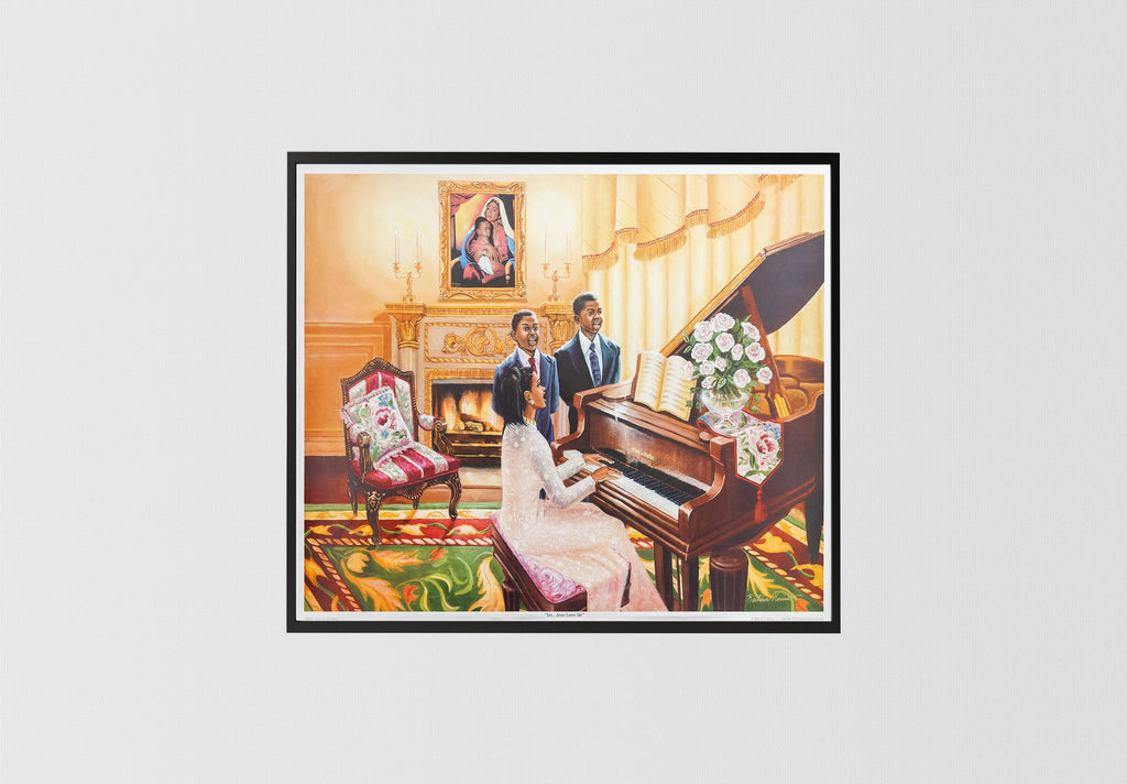Yes, Jesus Loves Me by Katherine Roundtree Art Print, photo 2