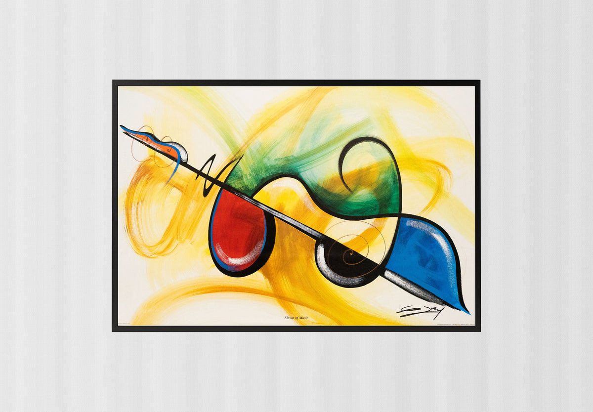 Flavor of Music by Gerald Ivey Art Print, photo 2