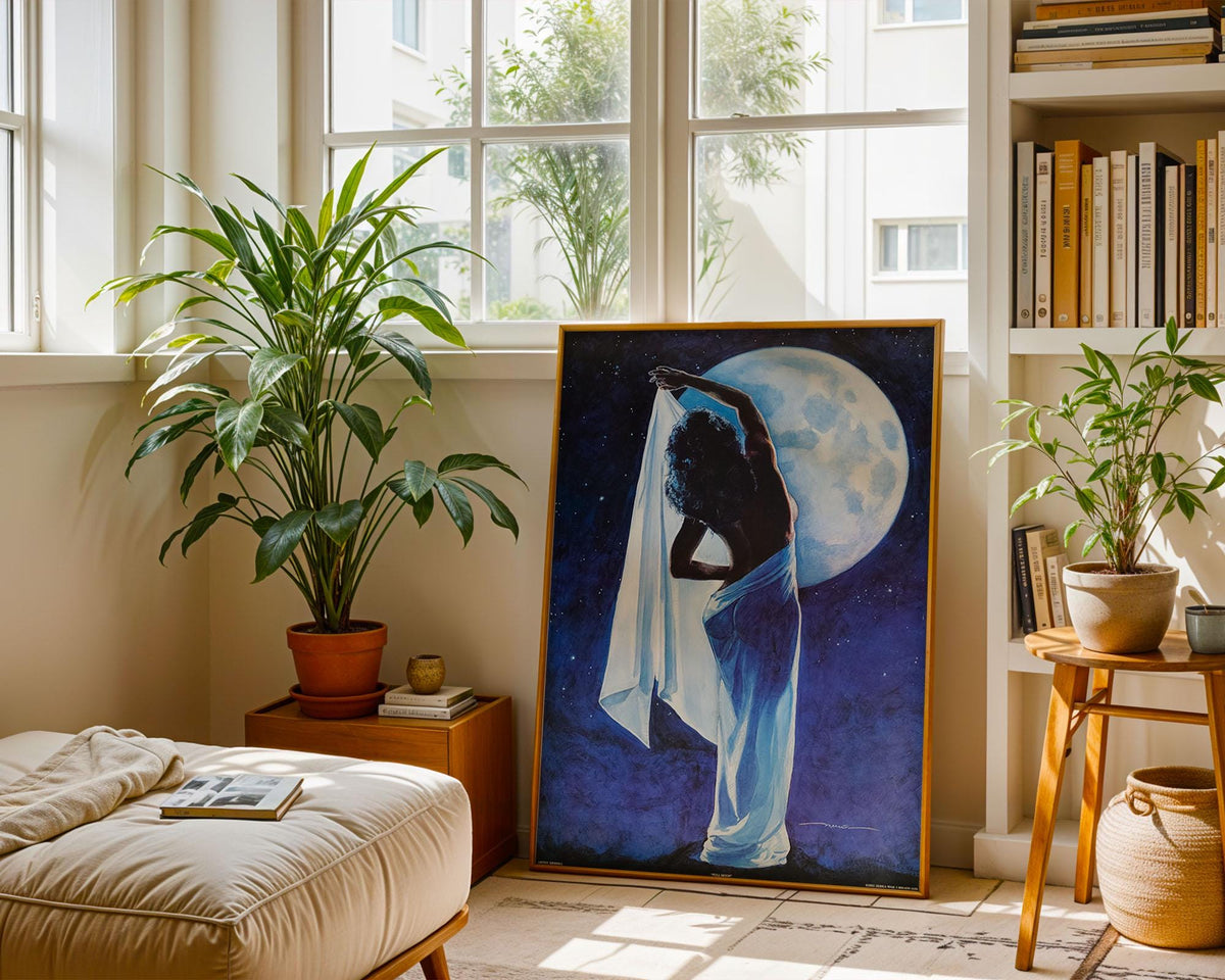 Full Moon by Merrill Art Print, photo 3
