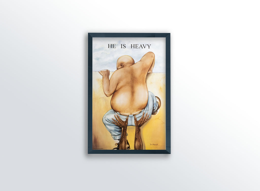 He is Heavy by Ben Melech Art Print, photo 2