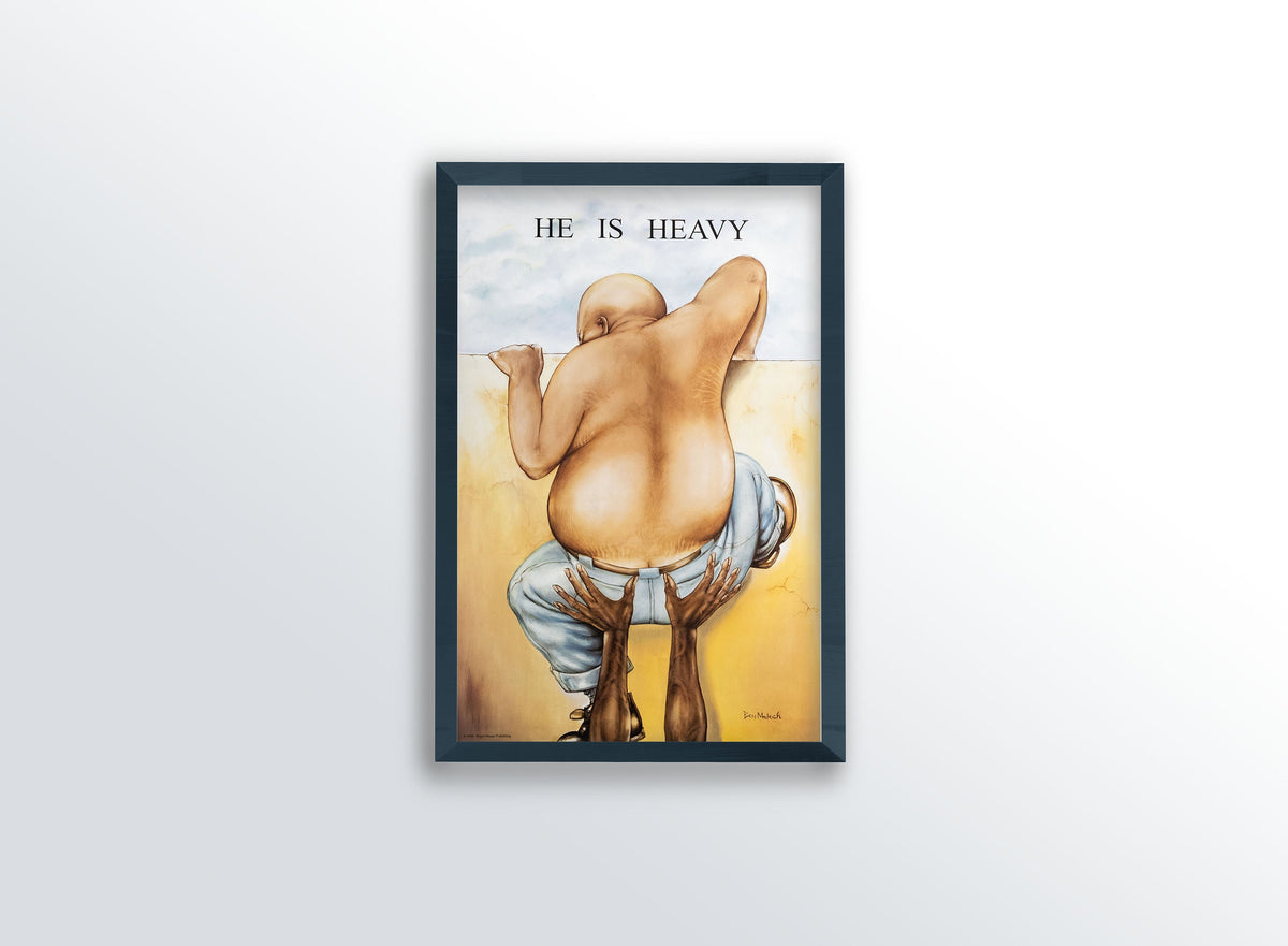 He is Heavy by Ben Melech Art Print, photo 2