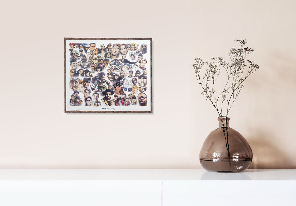 HIP HOP: A Piece of Its History by Johnny Meyers Art Print, photo 3
