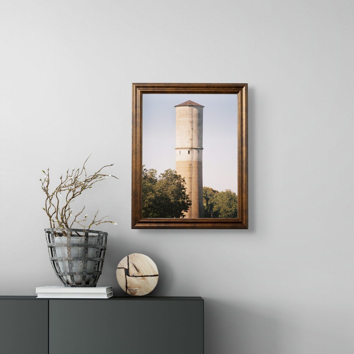 Vintage Rustic Bronze .75" Solid Wood Picture Frame - Image 3