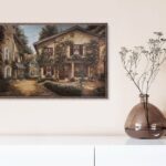 Boulangerie, by Brown - 24x36 Art Poster Print for Wall, Home Decor