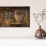 Affresco Di Fiore I, by Vollherst - 24x36 Art Poster Print for Wall, Home Decor