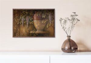 Affresco Di Fiore I, by Vollherst - 24x36 Art Poster Print for Wall, Home Decor