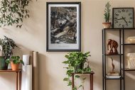 Wolf Family, by Brenders - 24x36 Art Poster Print for Wall, Home Decor