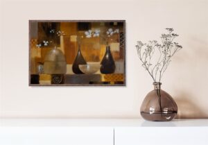 Earth Tones II, by Curtis - 24x36 Art Poster Print for Wall, Home Decor