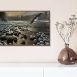 Eagle in Flight, by Daniel - 24x36 Art Poster Print for Wall, Home Decor