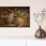 Affresco Di Fiore II, by Vollherst - 24x36 Art Poster Print for Wall, Home Decor