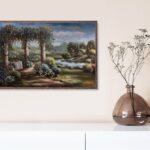 Garden of Blue II, by Brown - 24x36 Art Poster Print for Wall, Home Decor