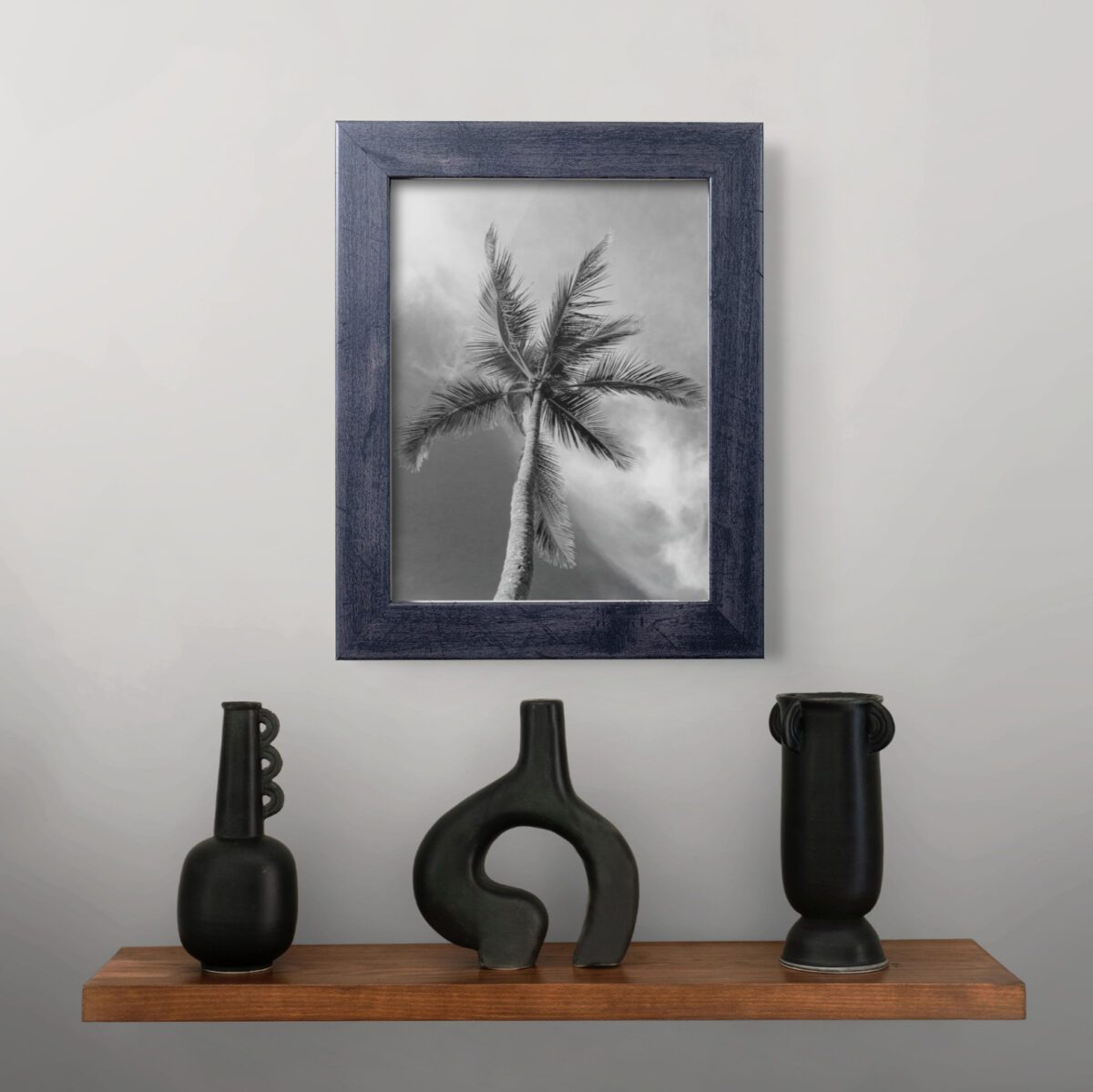 Distressed Gray 1" Flat Picture Frame - Image 3