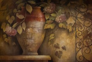 Affresco Di Fiore II, by Vollherst - 24x36 Art Poster Print for Wall, Home Decor - Image 2