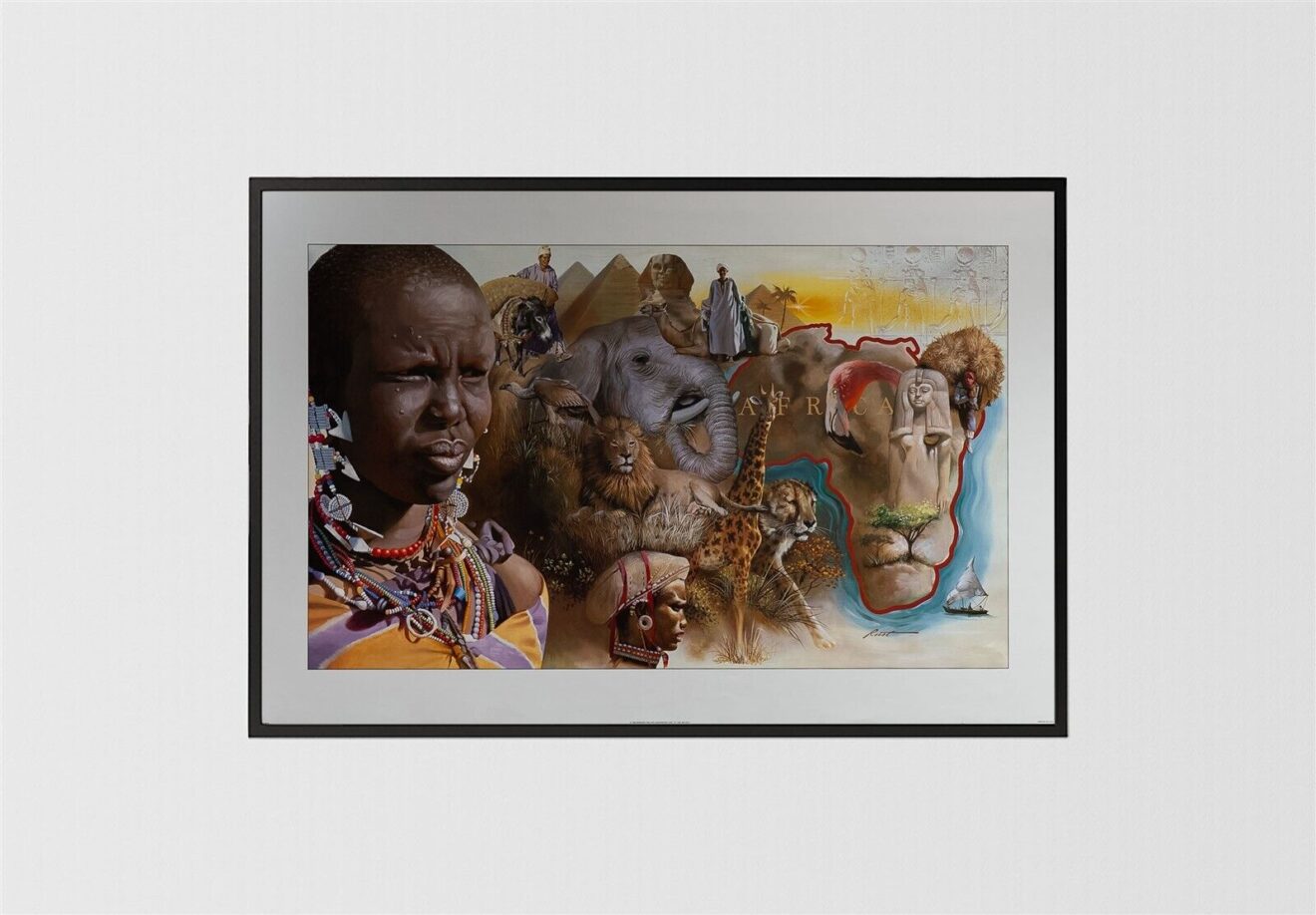 Africa, by Riest - 24x36 Art Poster Print for Wall, Home Decor - Image 3
