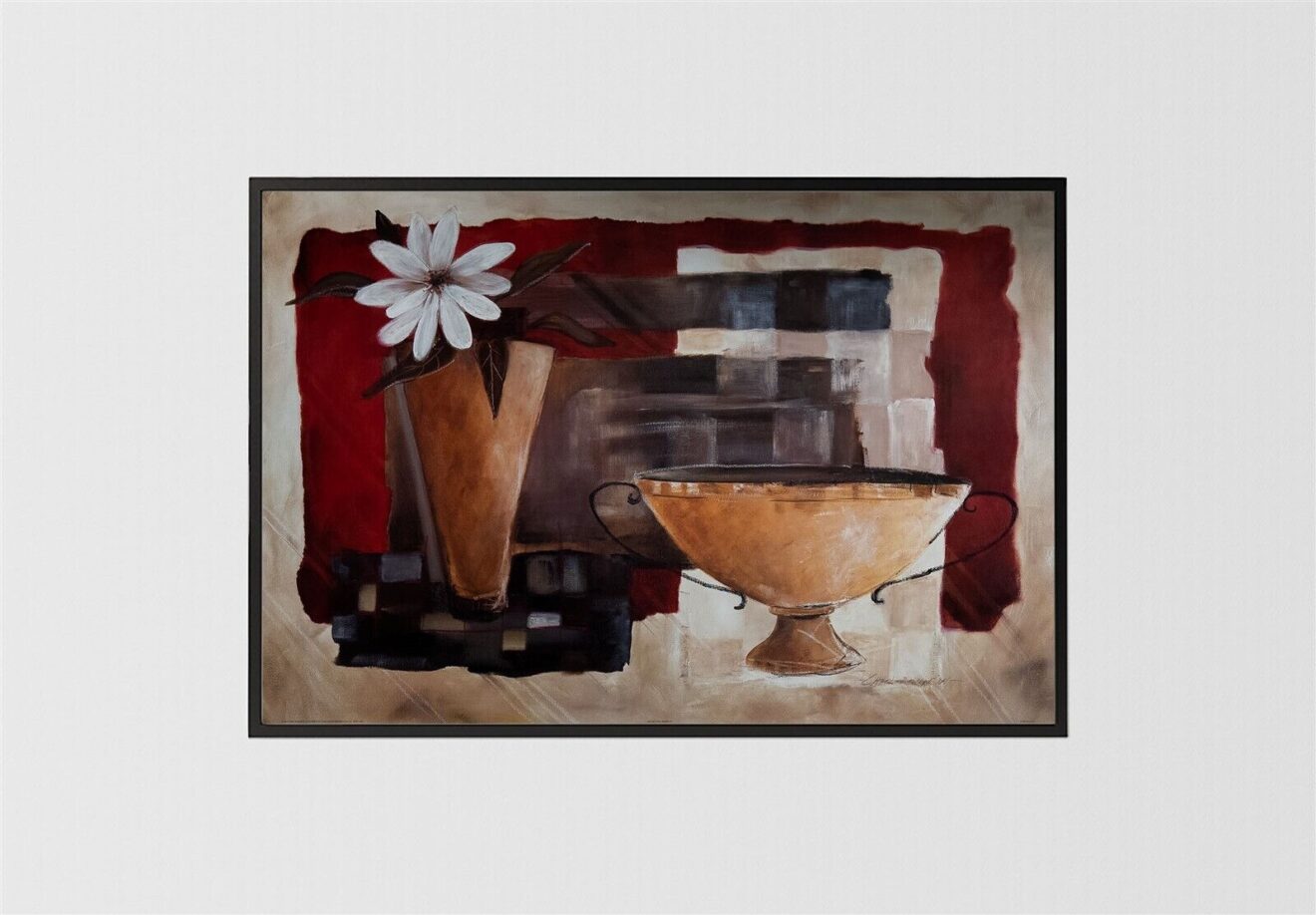 Decorative Crimson II, by Robinson - 24x36 Art Poster Print for Wall, Home Decor - Image 3