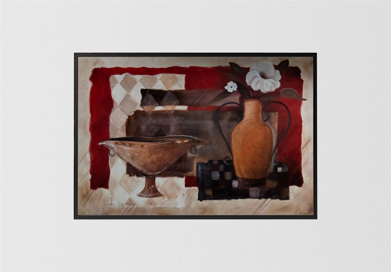 Decorative Crimson I, by Robinson - 24x36 Art Poster Print for Wall, Home Decor - Image 3