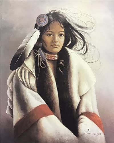 510beiz07bl-ac-1 MID GIRL - 8x10 Inch - Image 1